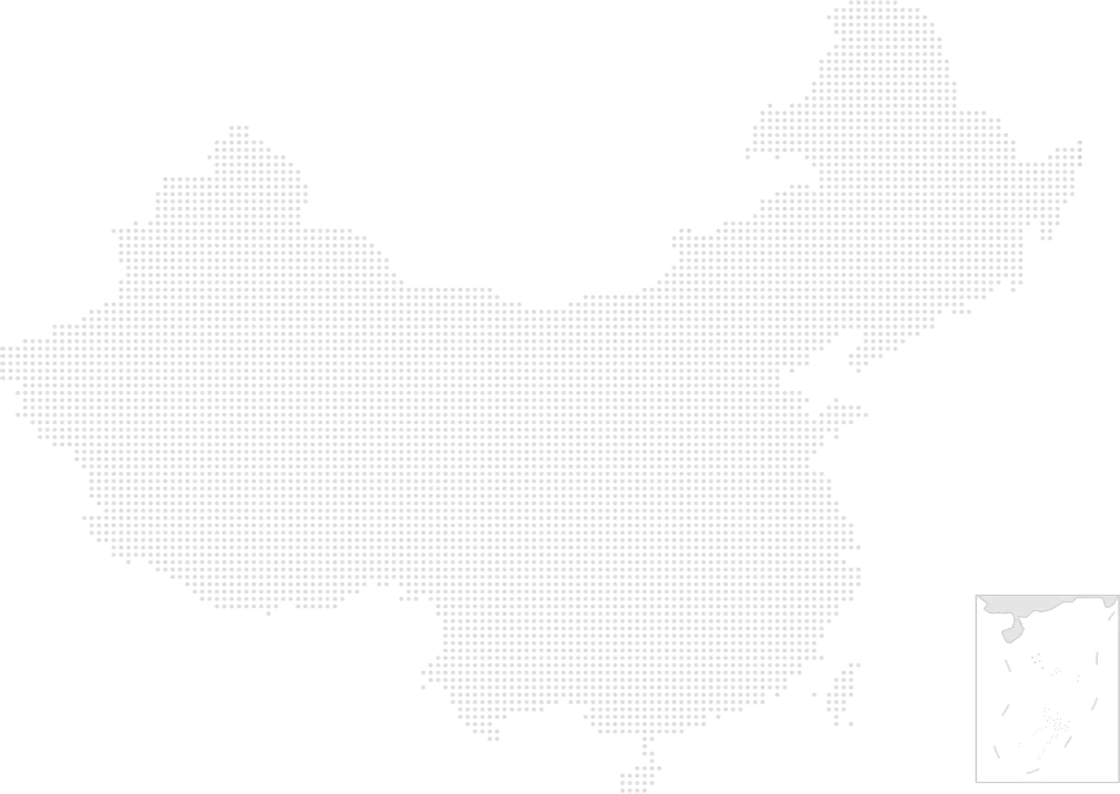 办公机构中国分布